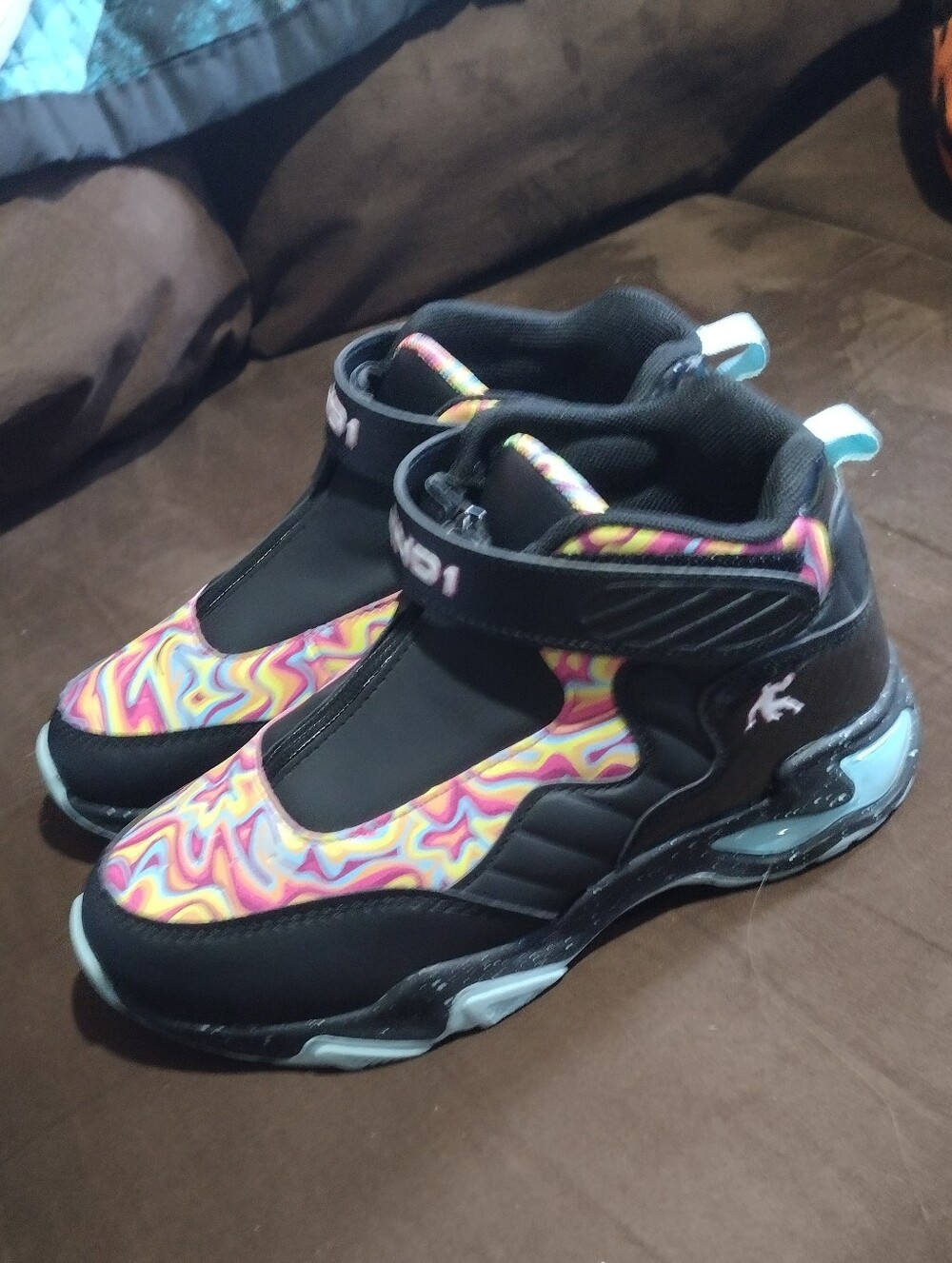 And1 Kids Zip Beast High-Top Basketball Sneakers